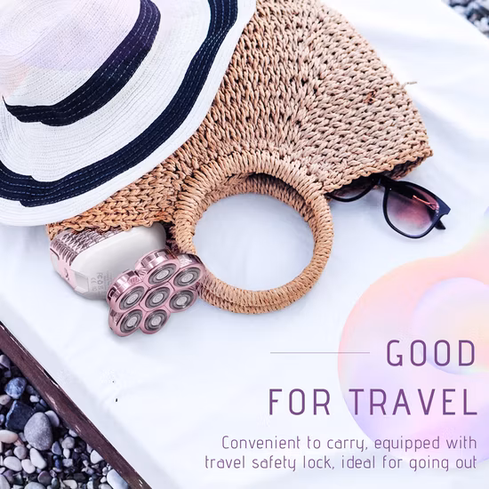 Preiswerter kabelloser Elektrorasierer für empfindliche Haut für Frauen, schmerzfrei, wasserdicht, nass und trocken