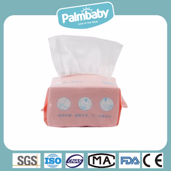 Baumwolltücher aus Vliesstoff, Gesichtsreinigung, Baby-Reinigungstücher, Baby-Hautpflege